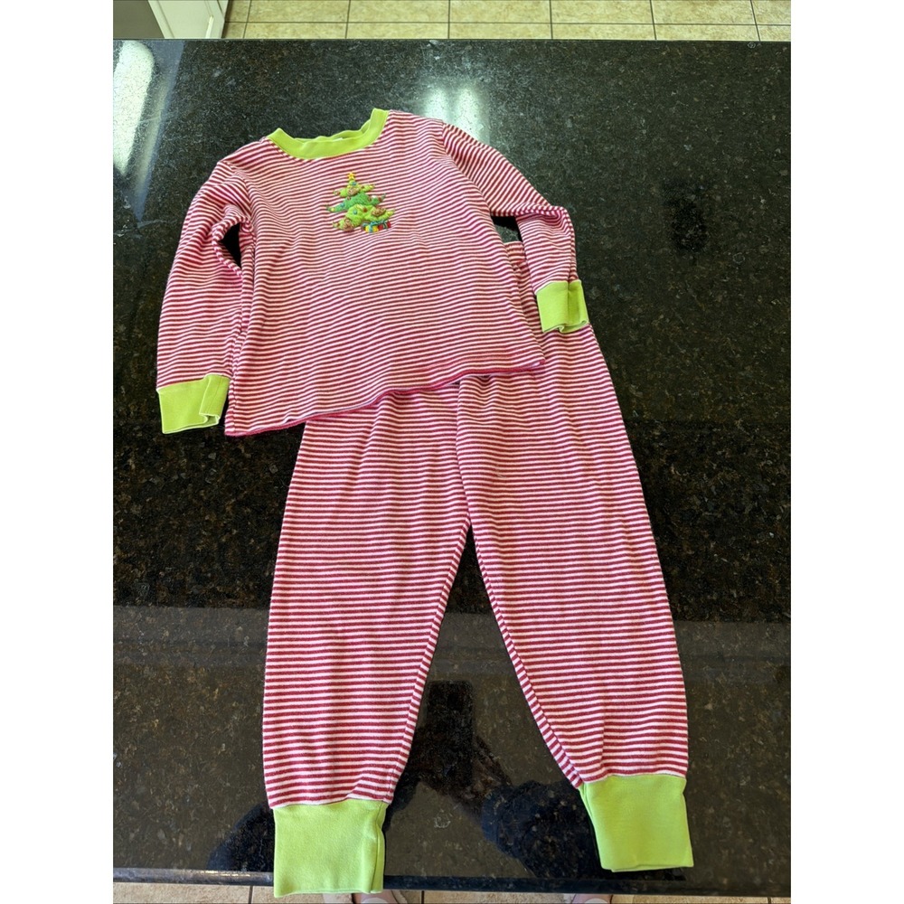 Squiggles By Charlie Sz 4t Pima Cotton Christmas‎ Set Outfit Pajamas Unisex